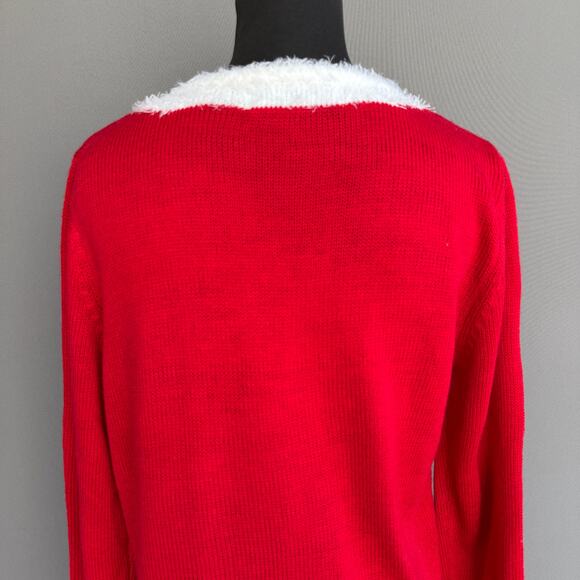 Vintage Tiara International Christmas sweater - Santa suit - Santa Claus -size M - Picture 7 of 10